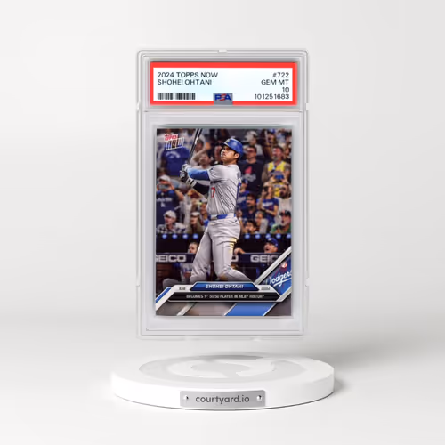 2024 Topps Now #722 Shohei Ohtani (PSA 10 GEM MINT)