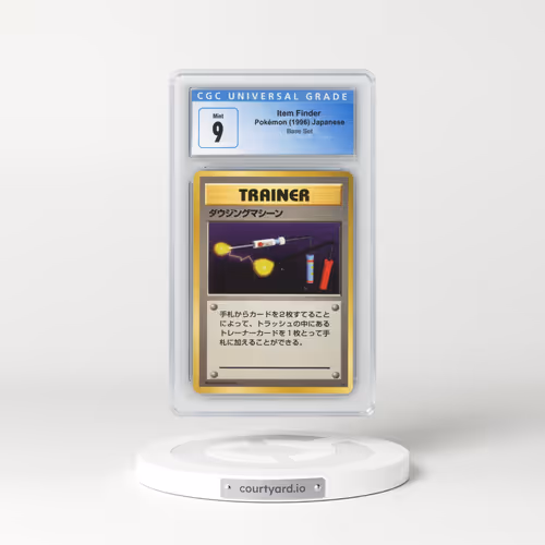 1996 Base Set Item Finder - Trainer (CGC 9 MINT)
