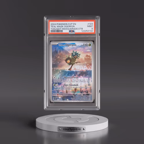 2024 Pokémon Svp EN-SV Black Star Promo #123 Teal Mask Ogerpon - Twilight Masquerade Elite Trainer B