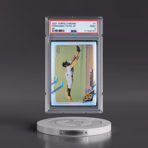 2021 Topps Chrome #1 Fernando Tatis Jr. - SP (PSA 9 MINT)