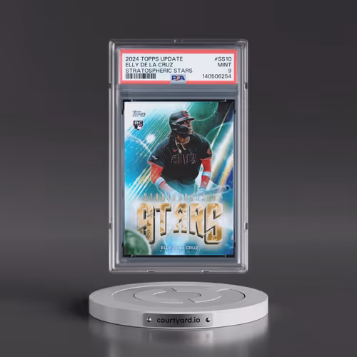 2024 Topps Update Stratospheric Stars #SS10 Elly de La Cruz (PSA 9 MINT)