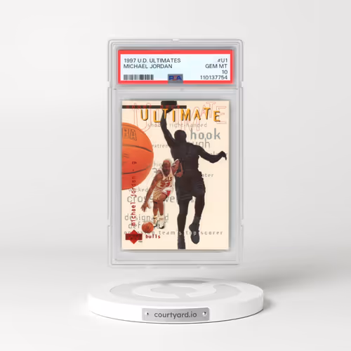1997 Upper Deck Ultimates #U1 Michael Jordan (PSA 10 GEM MINT)