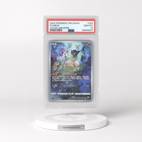 2022 Pokémon Sword & Shield Vstar Universe #183 Mew - Full Art (PSA 10 GEM MINT)