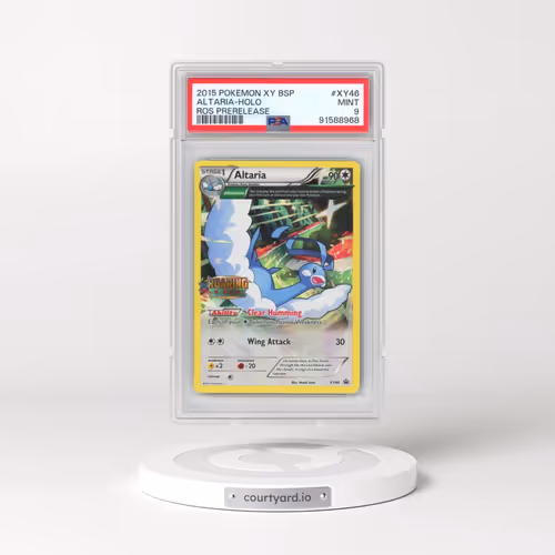 2015 Pokémon XY Black Star Promos #XY46 Altaria - Holo Roaring Skies Prerelease (PSA 9 MINT)