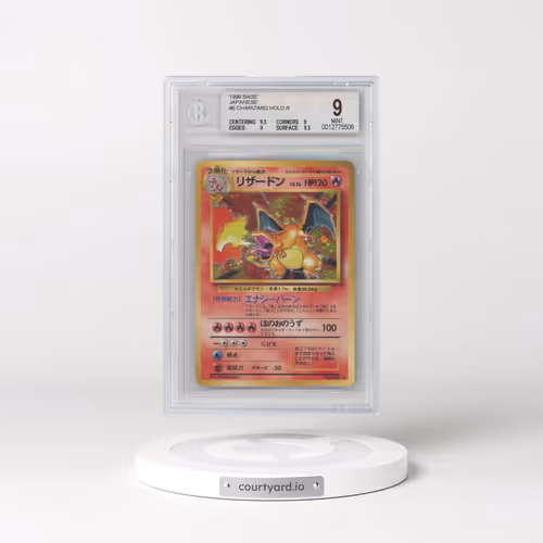 1996 Base Set #6 Charizard - Holo (BGS 9 MINT)