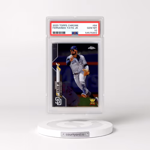 2020 Topps Chrome #84 Fernando Tatis Jr. (PSA 10 GEM MINT)
