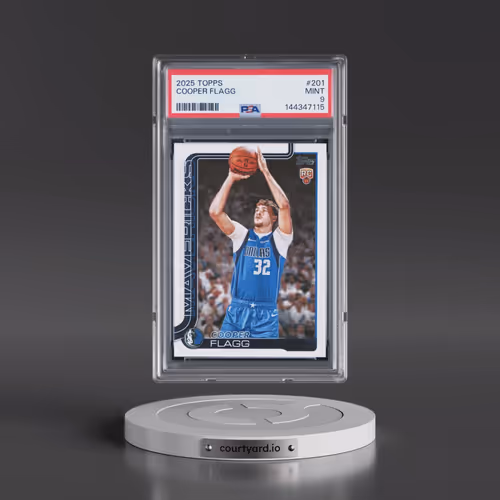 2025 Topps #201 Cooper Flagg (PSA 9 MINT)