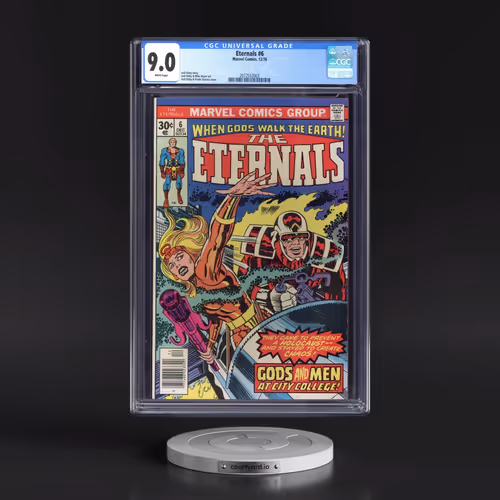 Eternals #6 CGC 9.0 White Pages (Marvel Comics, 12/76) - Universal