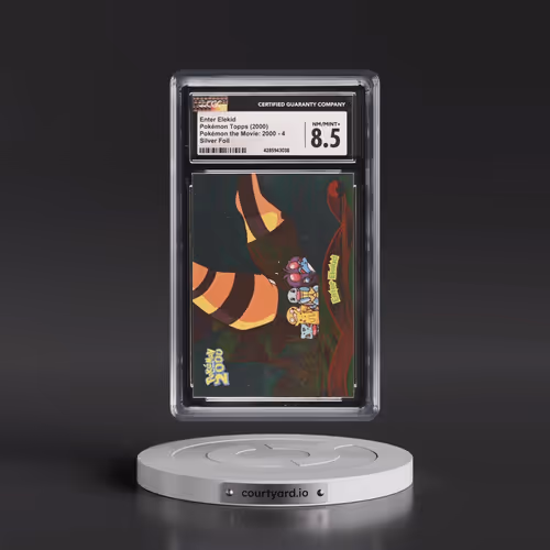 2000 Pokémon the Movie: 2000 #4 Enter Elekid - Silver Foil (CGC 8.5 NM-MT+)