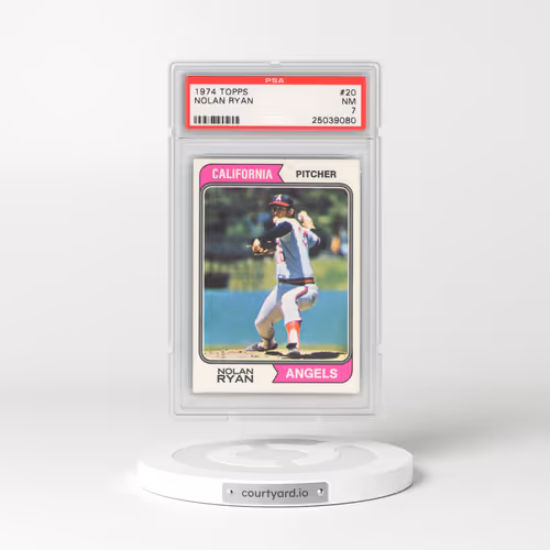 1974 Topps #20 Nolan Ryan (PSA 7 NM)
