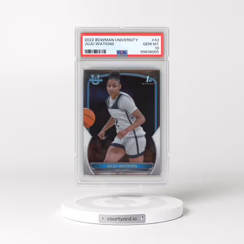 2022 Bowman Chrome University #43 Juju Watkins (PSA 10 GEM MINT)