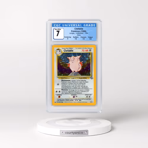 1999 Jungle #1/64 Clefable - Holo (CGC 7 NM)
