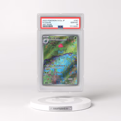 2023 Pokémon Sv2a-Pokemon 151 #167 Ivysaur - Art Rare (PSA 10 GEM MINT)