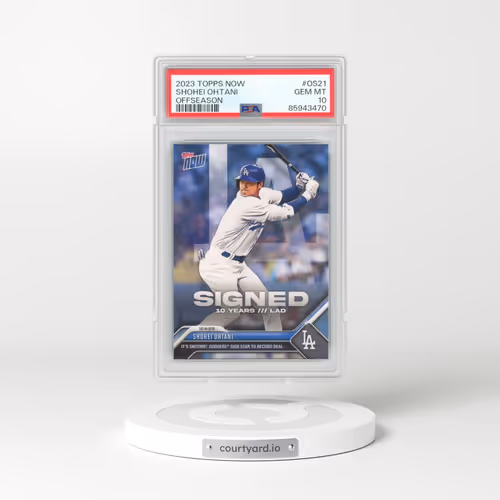 2023 Topps Now Offseason #OS21 Shohei Ohtani (PSA 10 GEM MINT)