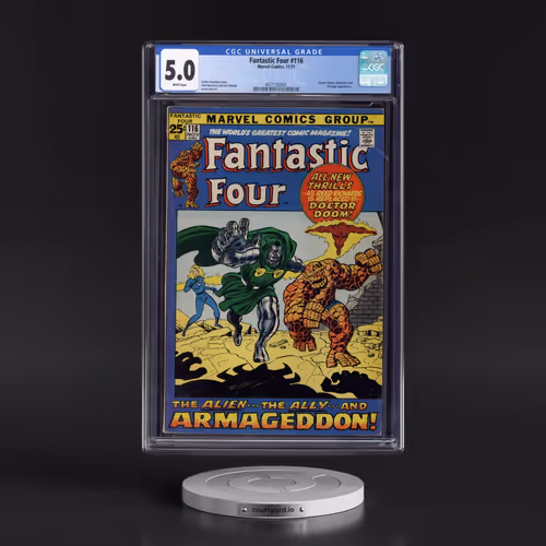 Fantastic Four #116 CGC 5.0 White Pages (Marvel Comics, 11/71) - Universal