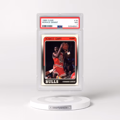 1988 Fleer #16 Horace Grant (PSA 7 NM)