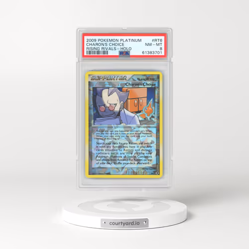 2009 Pokémon Platinum Rising Rivals #RT6 Charon's Choice - Holo (PSA 8 NM-MT)