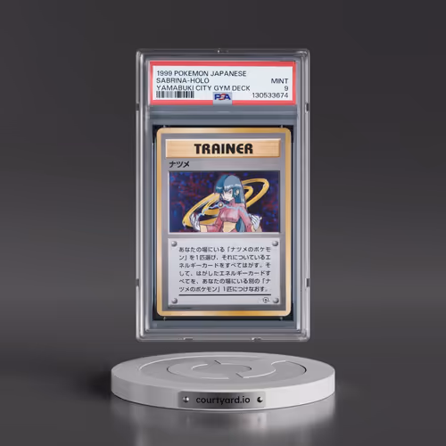 1999 Pokémon Yamabuki City Gym Deck Sabrina - Holo (PSA 9 MINT)