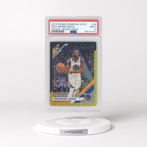 2019 Panini Donruss Optic #38 Draymond Green - Choice-Black Gold (PSA 9 MINT)