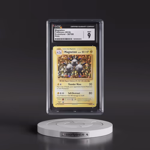 2016 Evolutions #38/108 Magneton - Holo (CGC 9 MINT)