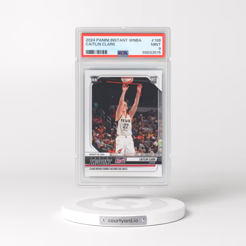 2024 Panini Instant WNBA #186 Caitlin Clark (PSA 9 MINT)
