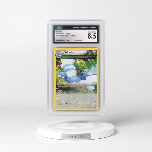 2015 Roaring Skies #74/108 Altaria (CGC 8.5 NM-MT+)