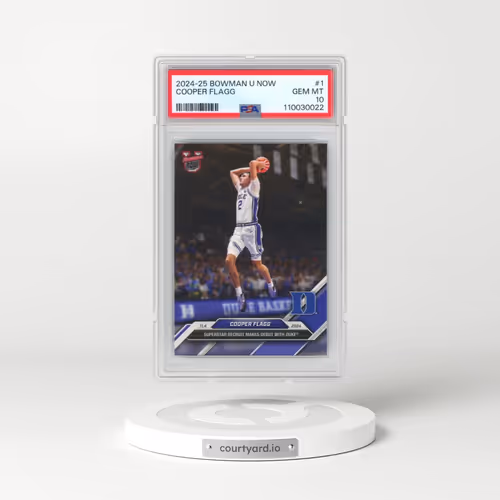 2024 Bowman U Now #1 Cooper Flagg (PSA 10 GEM MINT)