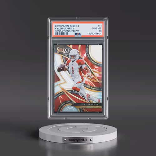 2019 Panini Select Sensations #11 Kyler Murray - Prizm (PSA 10 GEM MINT)