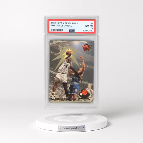 1992 Ultra Rejectors #4 Shaquille O'Neal (PSA 8 NM-MT)
