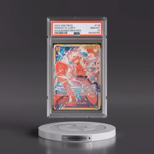 2023 One Piece OP05-Awakening of the New Era #119 Monkey D. Luffy (PSA 10 GEM MINT)