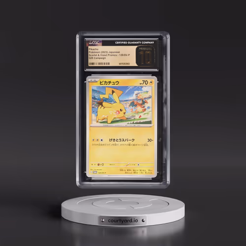 2022 Scarlet & Violet Promos #120/SV-P Pikachu - Gift Campaign (CGC 10 PRISTINE)
