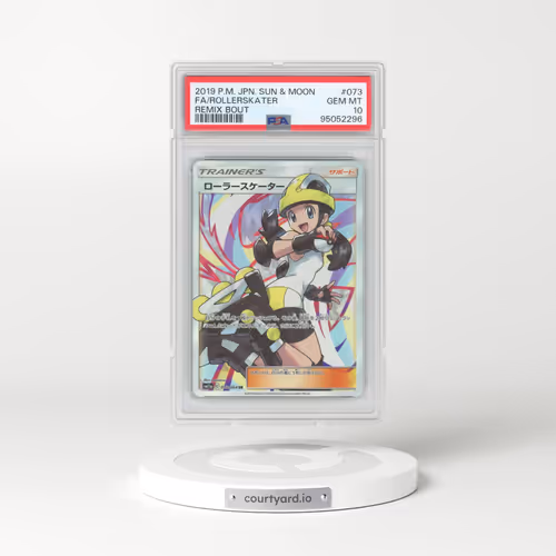 2019 Pokémon Sun & Moon Remix Bout #073 Rollerskater - Full Art (PSA 10 GEM MINT)