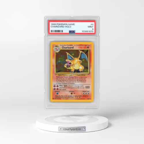 1999 Pokémon Game #4 Charizard - Holo (PSA 9 MINT)