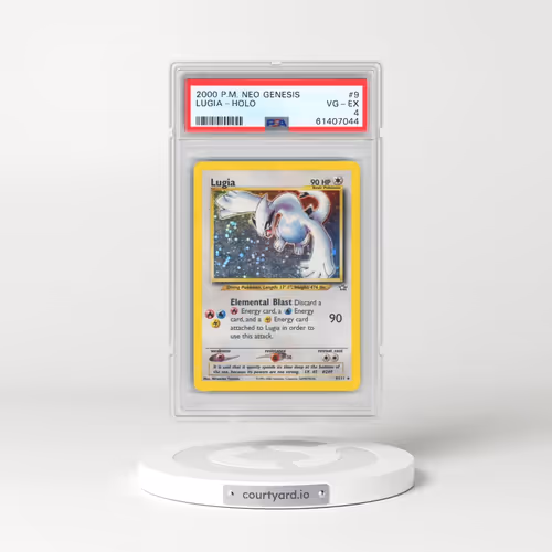 2000 Pokémon Neo Genesis #9 Lugia - Holo (PSA 4 VG-EX)