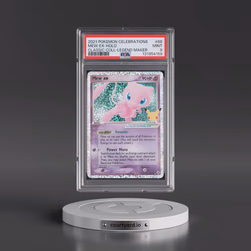 2021 Pokémon Celebrations Classic Collection #88 Mew EX - Holo Holo (PSA 9 MINT)