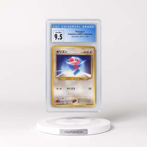 2001 Darkness, and to Light Porygon (CGC 10 GEM MINT)