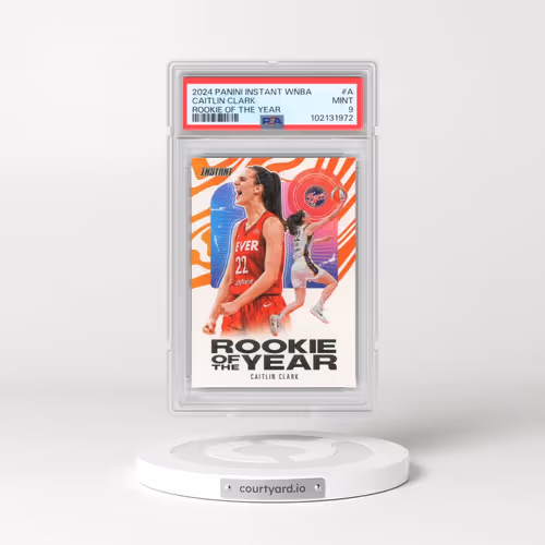 2024 Panini Instant WNBA Rookie of the Year #A Caitlin Clark (PSA 9 MINT)