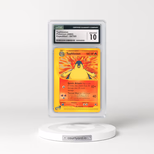 2002 Expedition #64/165 Typhlosion (CGC 10 GEM MINT)