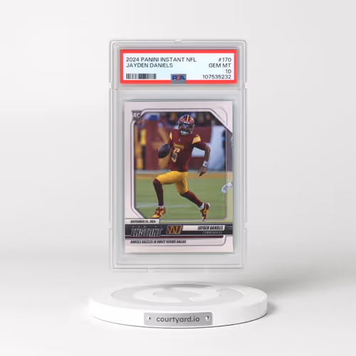 2024 Panini Instant NFL #170 Jayden Daniels (PSA 10 GEM MINT)