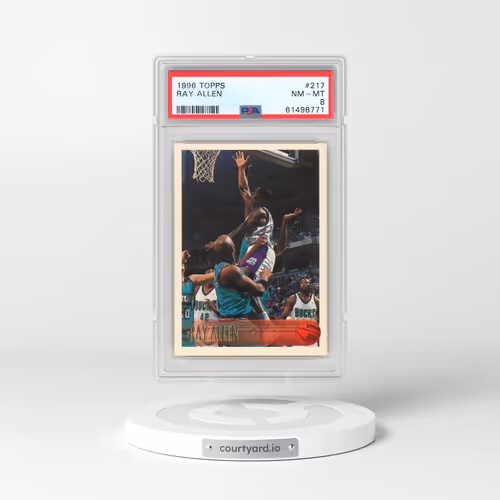 1996 Topps #217 Ray Allen (PSA 8 NM-MT)