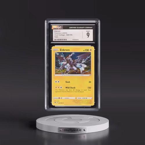 2020 Vivid Voltage #060/185 Zekrom - Holo (CGC 9 MINT)