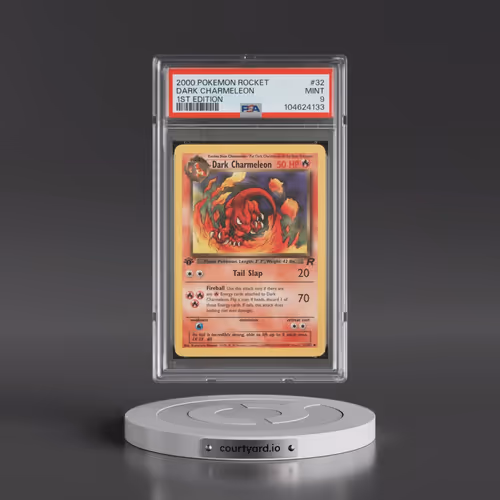 2000 Pokémon Rocket #32 Dark Charmeleon - 1st Edition (PSA 9 MINT)
