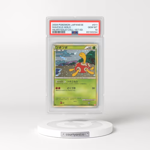 2009 Pokémon Heartgold Collection #011 Shuckle - 1st Edition Holo (PSA 10 GEM MINT)