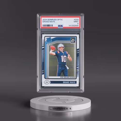2024 Panini Donruss Optic #229 Drake Maye (PSA 9 MINT)