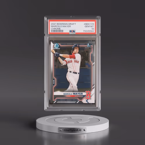 2021 Bowman Draft #BDC174 Marcelo Mayer - Chrome (PSA 10 GEM MINT)