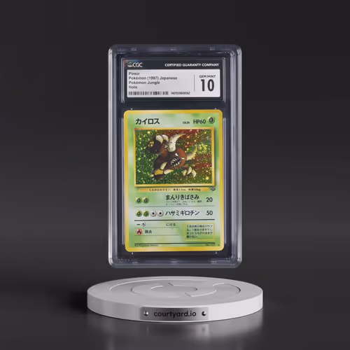 1997 Pokémon Jungle Pinsir - Holo (CGC 10 GEM MINT)
