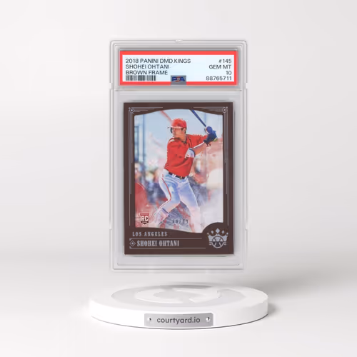 2018 Panini Diamond Kings #145 Shohei Ohtani - Brown Frame (PSA 10 GEM MINT)