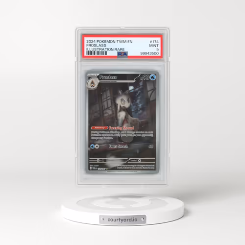 2024 Pokémon Twm EN-Twilight Masquerade #174 Froslass - Illustration Rare (PSA 9 MINT)