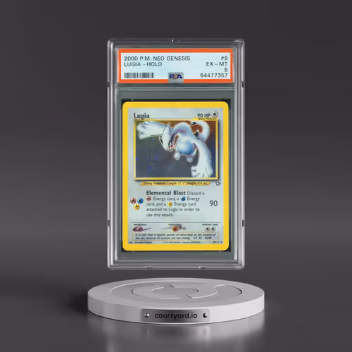 2000 Pokémon Neo Genesis #9 Lugia - Holo (PSA 6 EX-MT)