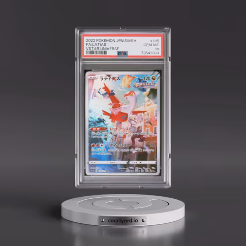 2022 Pokémon Sword & Shield Vstar Universe #195 Latias - Full Art (PSA 10 GEM MINT)